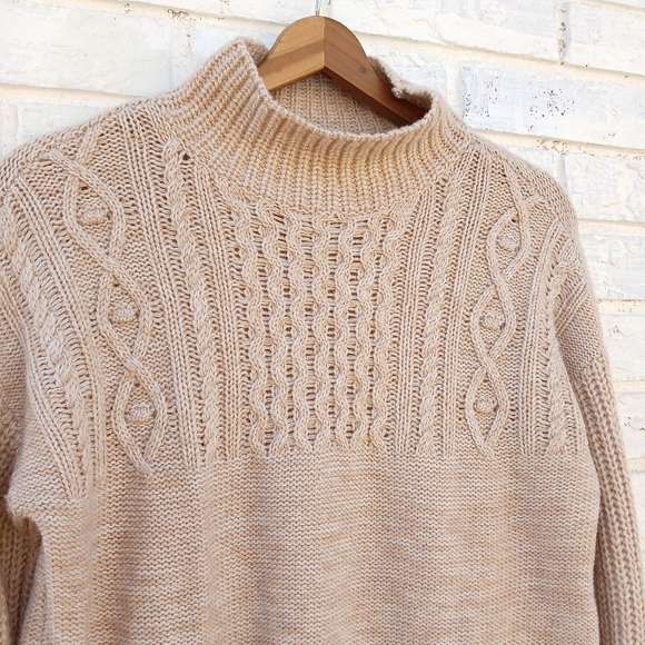 Toad & Co Tupelo Merino Wool Mock Neck Sweater - Picture 4 of 7